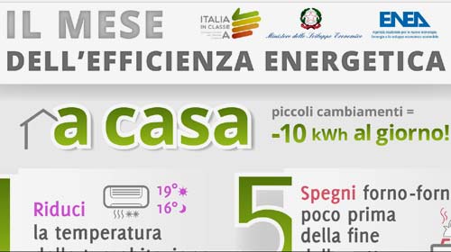 EFFICIENZA ENERGETICA A CASA