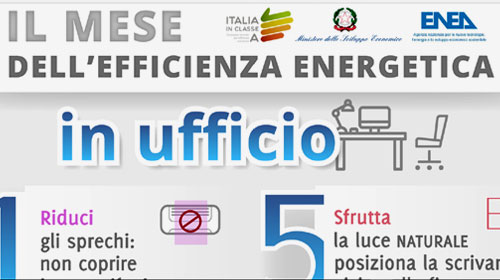 EFFICIENZA ENERGETICA IN UFFICIO